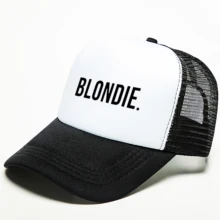 QI XIN Кот Блонди монограмма печать серии горячий стиль сетки шляпа Железный человек кепки шляпы Тони Старк Мстители хип хоп сетки кепки s шляпа для