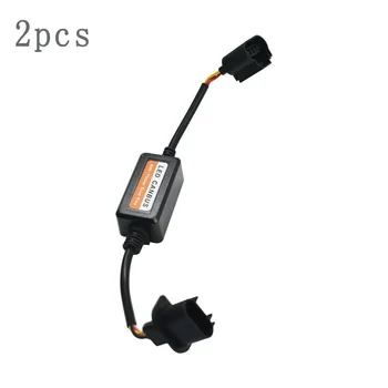 

Accessories Decoder H13 9008 Headlight Kit Anti-Flicker Resistor Adapter