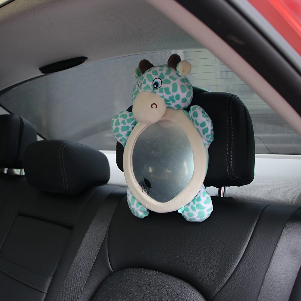 1PC Car Baby Mirror Cute Adjustable Mini Back Seat Headrest Rearview Facing Rear Ward Infant Safety Kids Monitor | Автомобили и