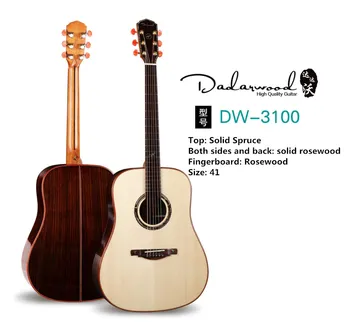 

Dadarwood 3100 handmade solid-core acoustic guitar, 41-inch high quality