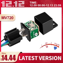 Rastreador Carro original relés gps rastreador carro alarme de choque gps gsm localizador rastreamento de controle remoto anti-roubo monitoramento cortar a energia do óleo(China)