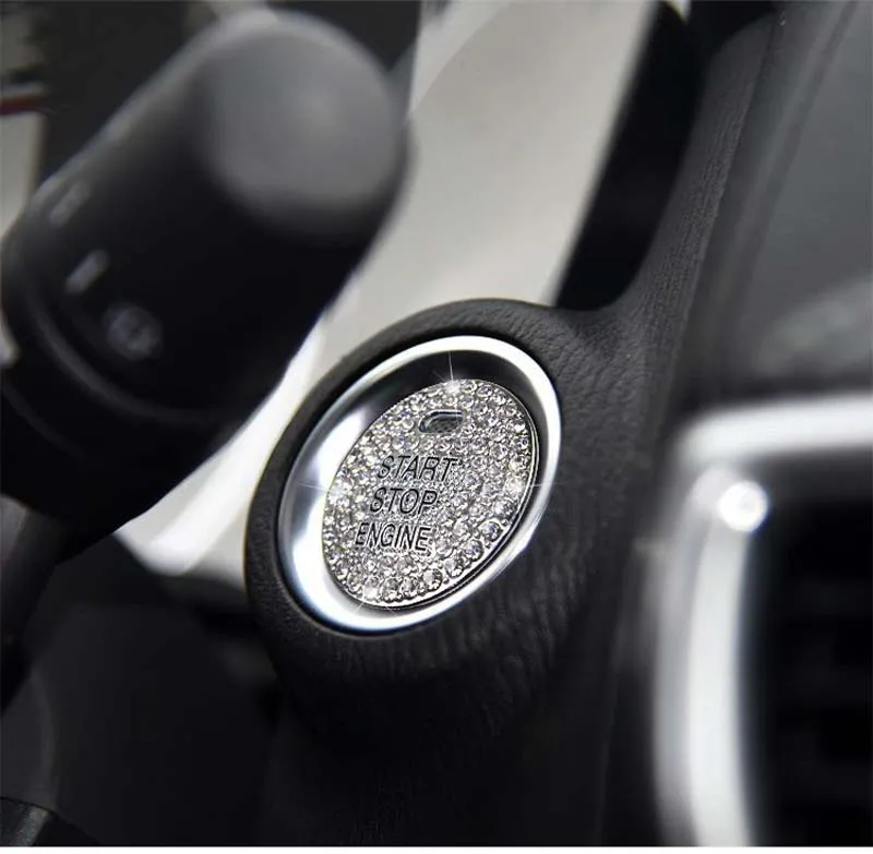 Хрустальный салон, Торпедо, крышка кнопки запуска двигателя для Mazda 3 CX-5 Axela