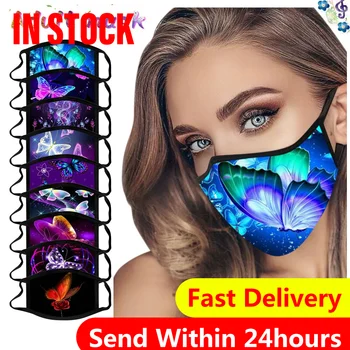 

Unisex Washable and Reusable Mouth Face Warm Windproof Face Mask Product Cotton Face Mask Washed Reusable Breathable#3