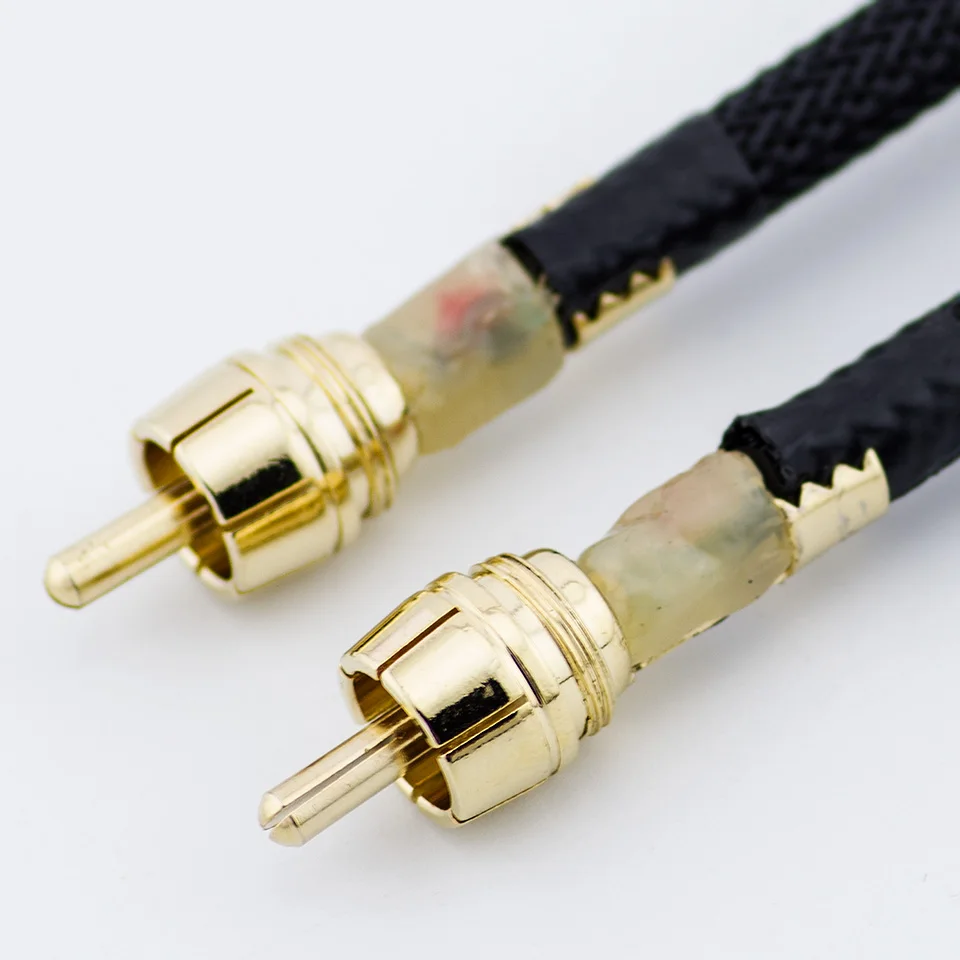 EMK-Cable De Audio RCA De 2RCA A 3,5, Conector RCA De 3,5mm, Cable Auxiliar Para Amplificadores De DJ, Subwoofer, Mezclador De Audio, DVD O Cine En Casa - Historial De Precios Y