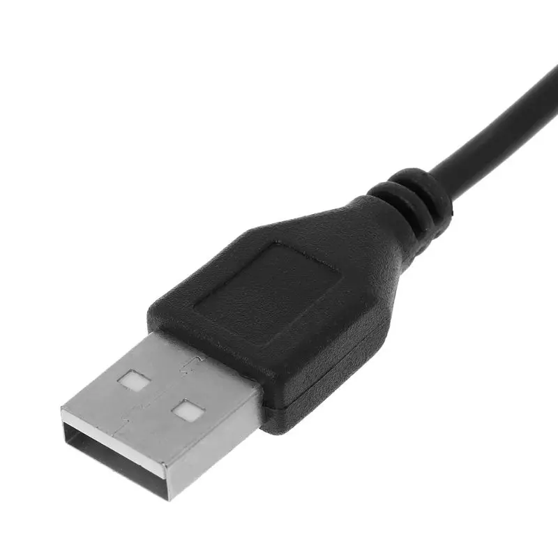 USB 2.0 to 3.5MM Audio Aux Plug Male to Male Lead Jack Adapter Converter Data Cable for Mini speaker