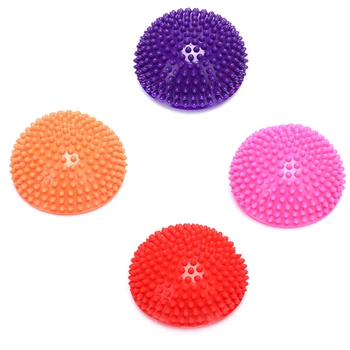 

1Pc Yoga Ball PVC Inflatable Massage Point Half Fit Ball Balance Trainer Stabilizer GYM Pilates Fitness Balancing Ball