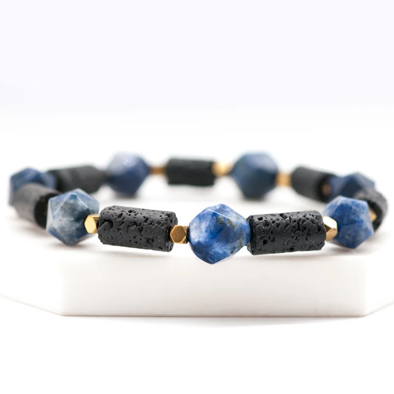 

XEEWOOX Lrregular Natural Gem Stone Bracelet Stretch Chip beads Nuggets Amazon Rose Crystal Quartz Bracelets Bangles For Women