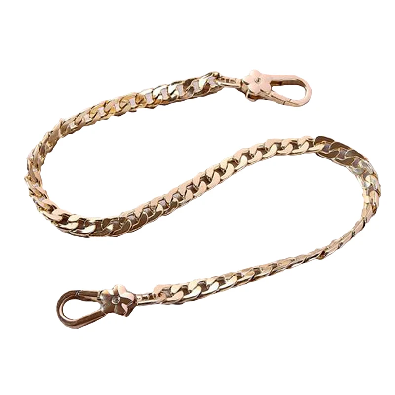 DIY Metal Replacement Chain Shoulder Bag Straps Gold, Silver, Gun Black, Brushed Bronze Handbag Purse Handles