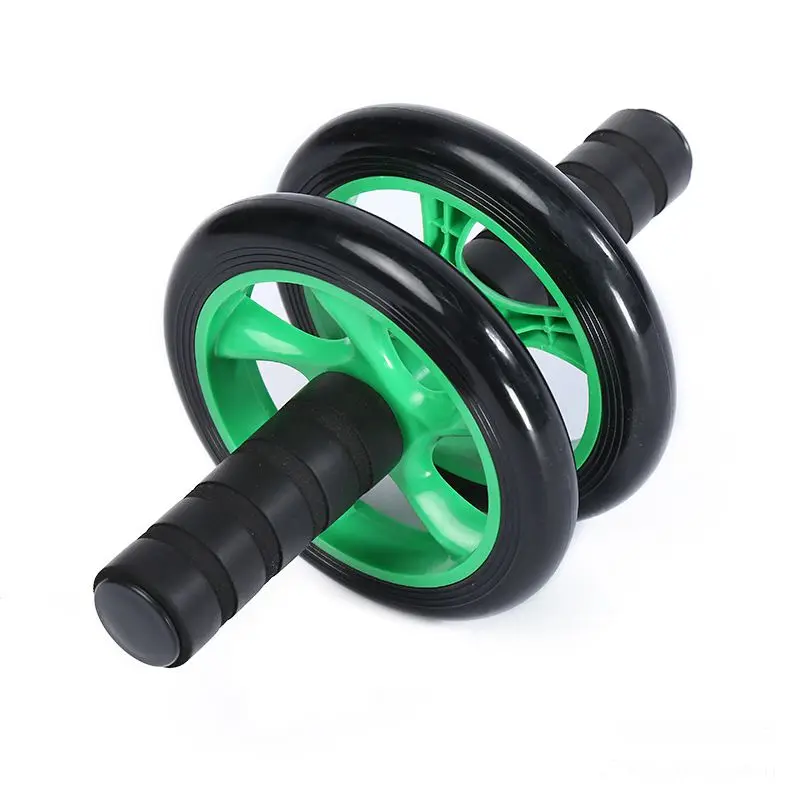 Abdomen Roller Multifunctional Silent Anti-slip Double-wheeled Trainer Exerciser Muscle Training Wheel For Abdominal Exercise - Цвет: G
