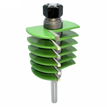 

1Pc 8Mm Shank 2 Teeth Adjustable Finger Joint Router Bit Tenon Cutter Industrial Grade for Wood Tool
