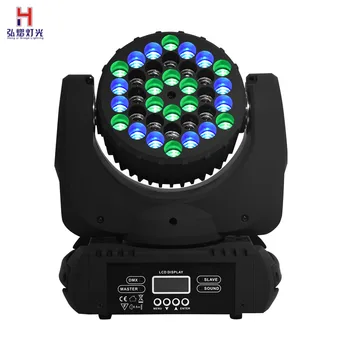 

Led Beam Moving Head Light 12x12W /36x3W/7x12W RGBW Quad LEDs 11/15 Channels DMX Controller Professional Stage & Disco wedding