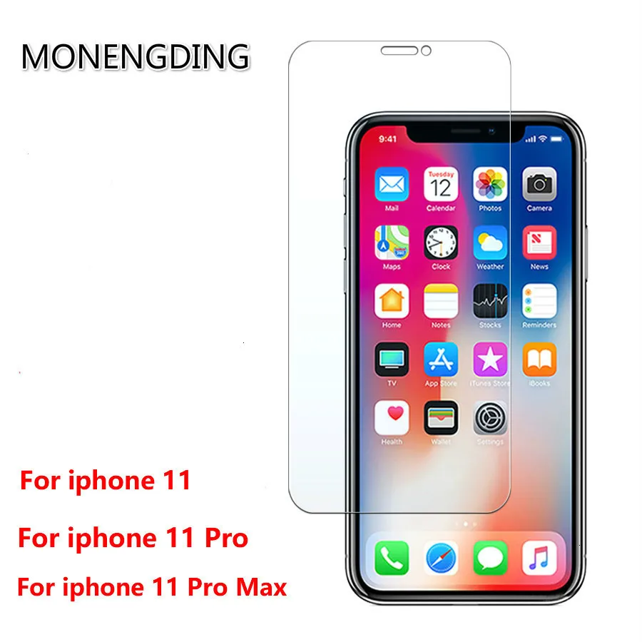 2.5D Tempered Glass For iphone 11 Pro Max Screen Protector For iphonex