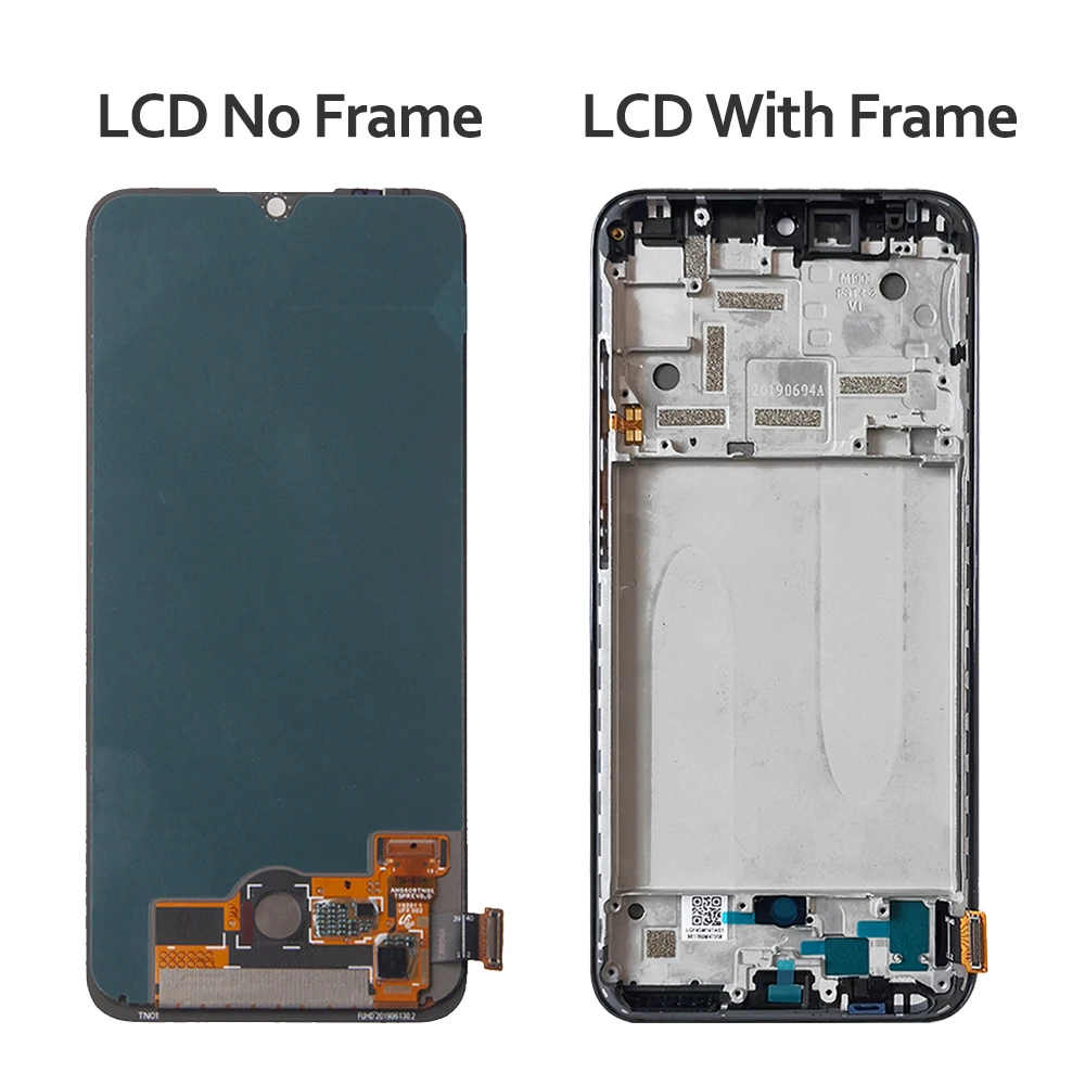 screen for lcd phones cheap New Super AMOLED For Xiaomi Mi A3 LCD Display Touch Screen Digitizer Assembly For Xiaomi MiA3 XiaomiA3 Screen with Fingerprint screen for lcd phones cheap