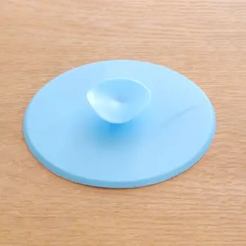 

PVC Sink Stopper Drain Plug for Chrome Ring Basin Laundry Suction Cup Design Water Stopper Tool Kitchen Gadgets