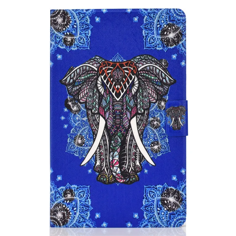 Cover For Coque Samsung Tab A6 10.1 T580 Cartoon Leather Fundas Case For Samsung Galaxy Tab A 6 10.1 T585 T580 Cover Cases