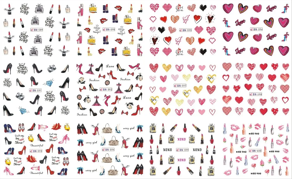 Наклейки для ногтей Озон