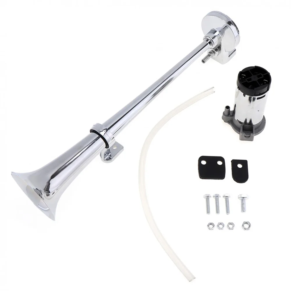 17 Inch 150DB 12V Strong Car Air Horn Single Trumpet with Compressor for Train Truck Boat RV High Quality Durable | Автомобили и