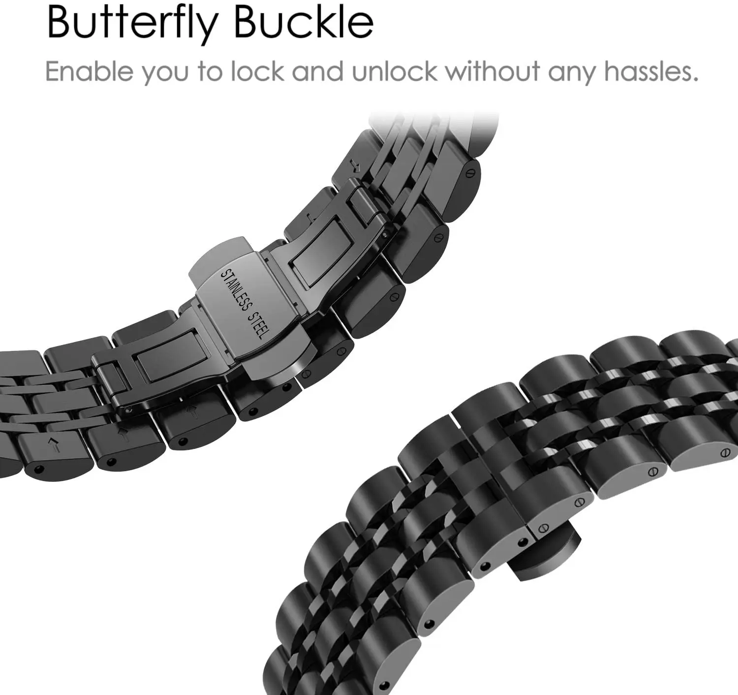 Premium Stainless Steel Watch Band