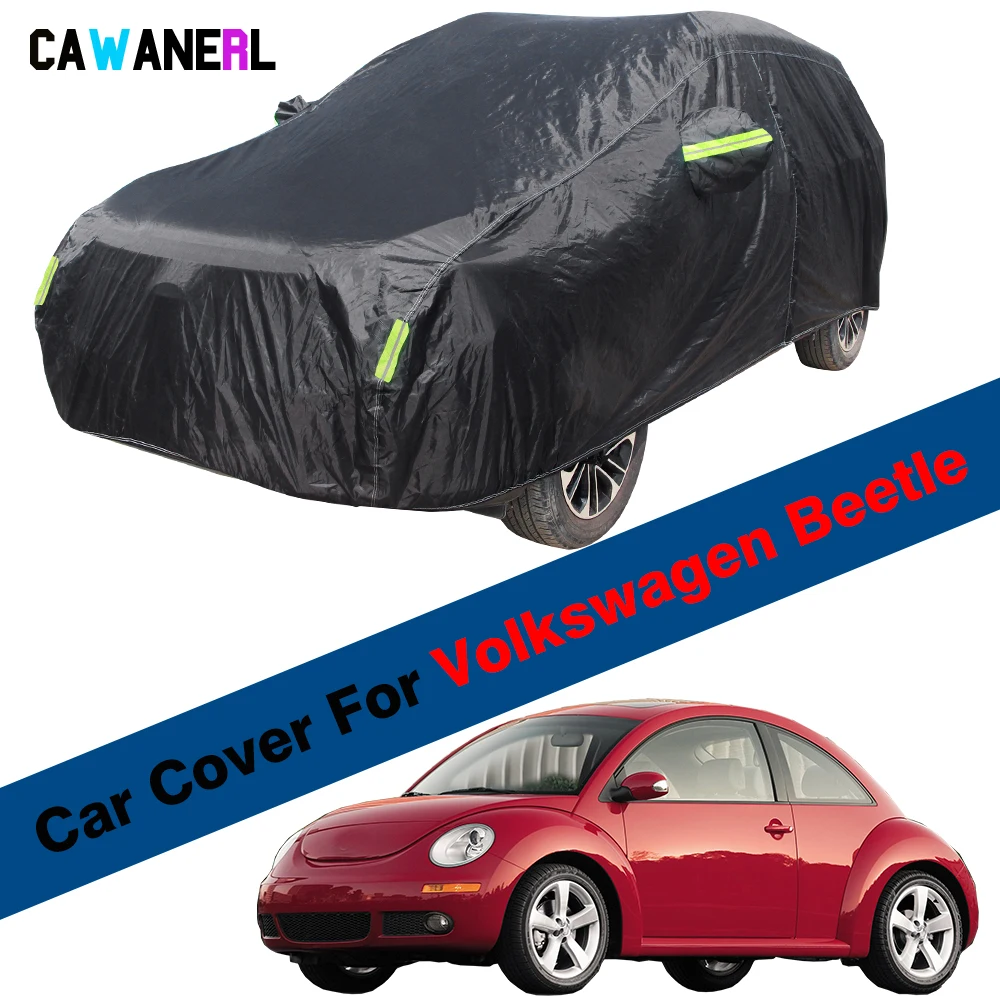 Copriauto Impermeabile Per Volkswagen Vw Beetle Coccinelle Fusca Maggiolino Parasole Automatico Anti-Uv Pioggia Neve Copertura Resistente Alla Polvere
