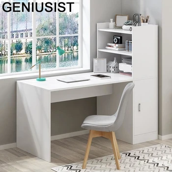 

Escritorio Small Tafel Schreibtisch Tisch Notebook Portatil Escrivaninha Desk Mesa Bedside Tablo Laptop Table With Bookshelf