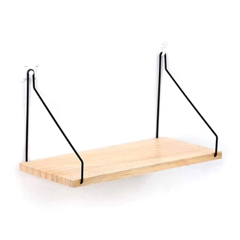

Nordic Style Wooden Hanging Rack Wall Decoration Household Hanging Shelf For Living Room Rack