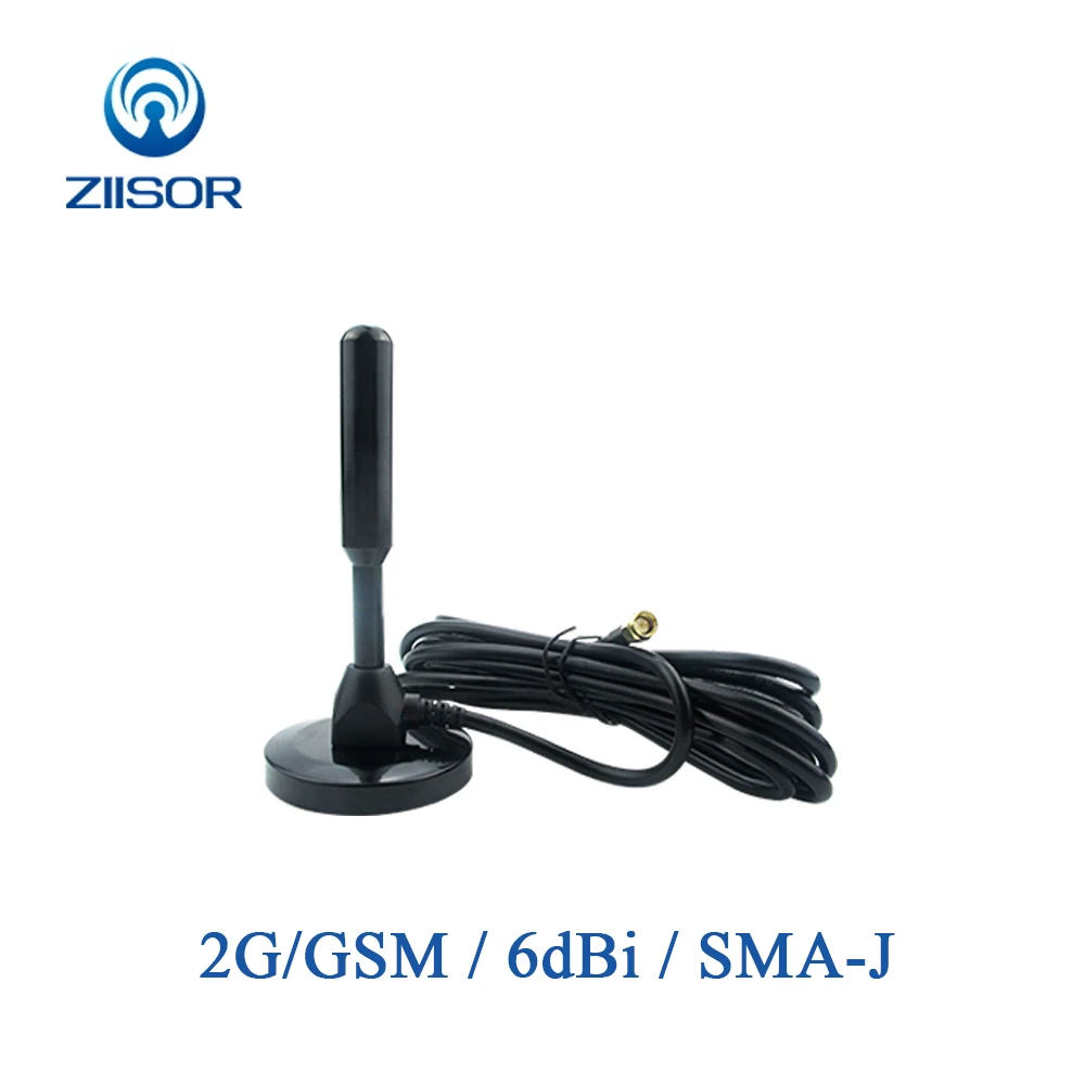 

2G GSM GPRS Copper Antenna with Magnetic Base SMA Male Wireless Module Car Vehicle Auto Antena Signal Booster Z34-BGSMSJ30