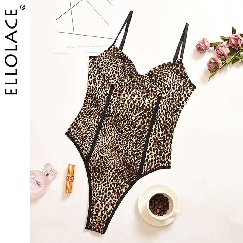 Ellolace Leopard Bodysuit Women Bodys Sexy Bodycon Overalls Female Mesh Romper 2020 Animal Bodysuits Body Slim Fitness Jumpusuit Ellolace Leopard Bodysuit Women Bodys Sexy Bodycon Overalls Female Mesh Romper 2020 Animal Bodysuits Body Slim Fitness Jumpusuit