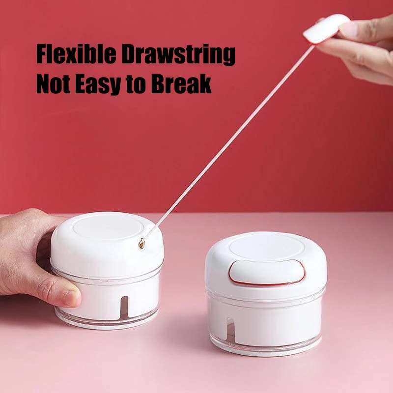 Pull Garlic/Onion Chopper Crusher Press Manual Food Cutter Processor for Fruit Vegetables Meat Kitchen Tool Mini Food Chopper