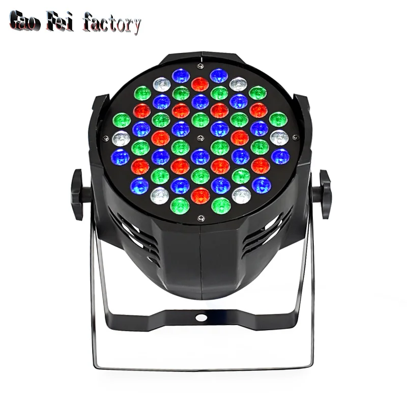 par led 54x3W Светодиодный светильник Par Can 54x3 Вт rgbw Специальный яркий светодиодный светильник 3 Вт - Цвет: par led 54x3W