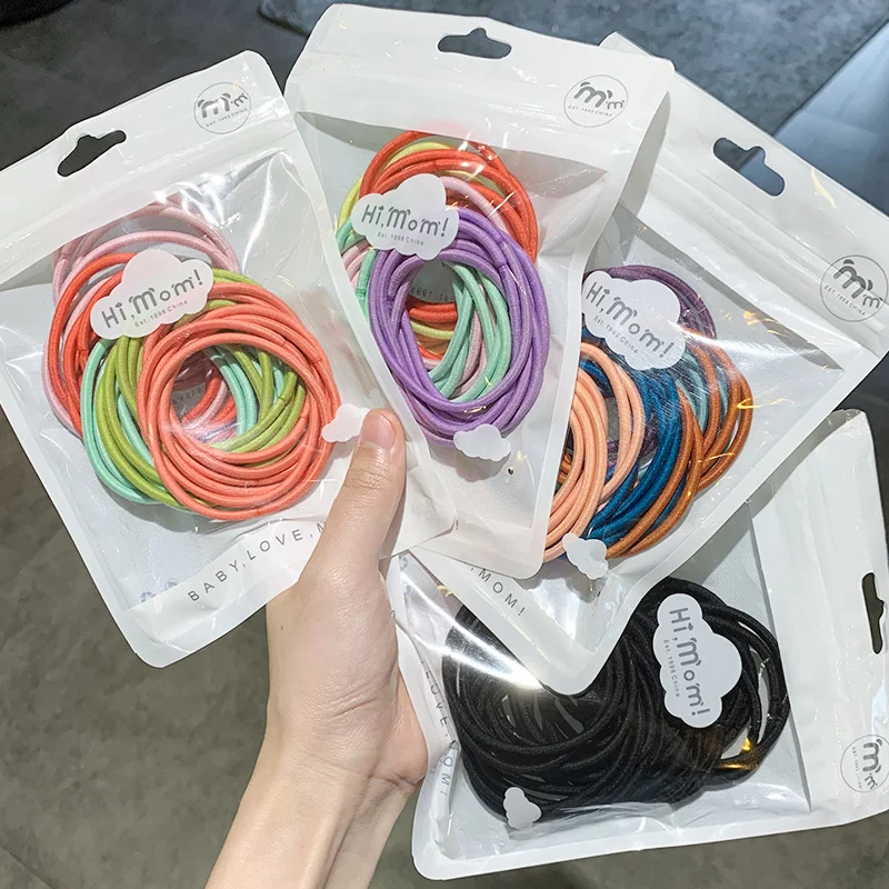 

Резинки для волос Детские, нейлоновые, разноцветные, 30 шт./лот