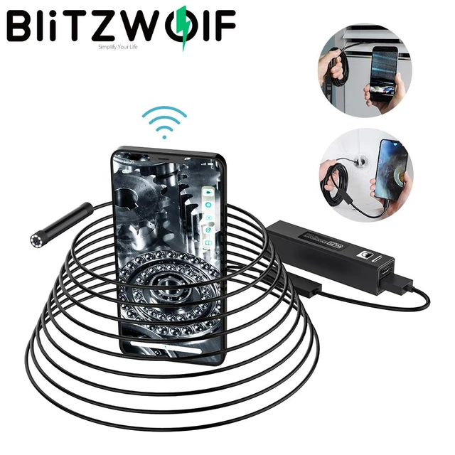 BlitzWolf BW-YPC110 Split Wi-Fi Endoscope, 10m