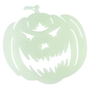

1pc Durable Decorative Fluorescence Halloween Ornament Pumpkin Family Friends Co-worker