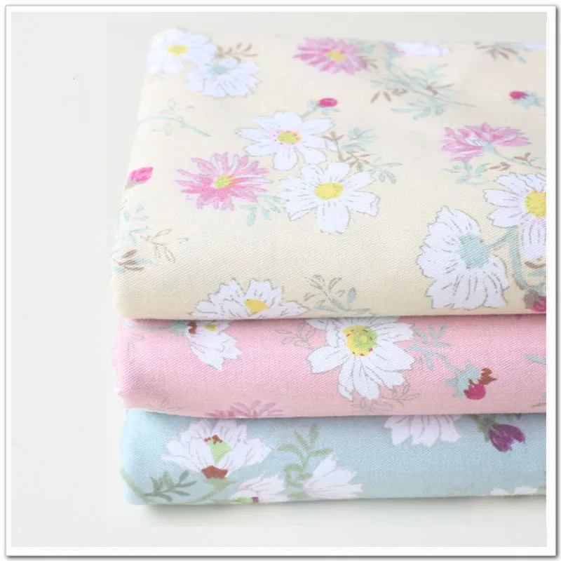 Fabric Meters Floral Collection 100% Cotton For Clothes Baby Dress Sewing Bed Sheet Pillow Cover DIY Fabrics D30 | Дом и сад