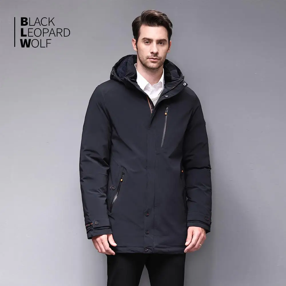 Blackleopardwolf Новое поступление зимняя куртка мужская куртка парка аляска ветрозащитная съемная верхняя одежда роскошная верхняя одежда BL-1002