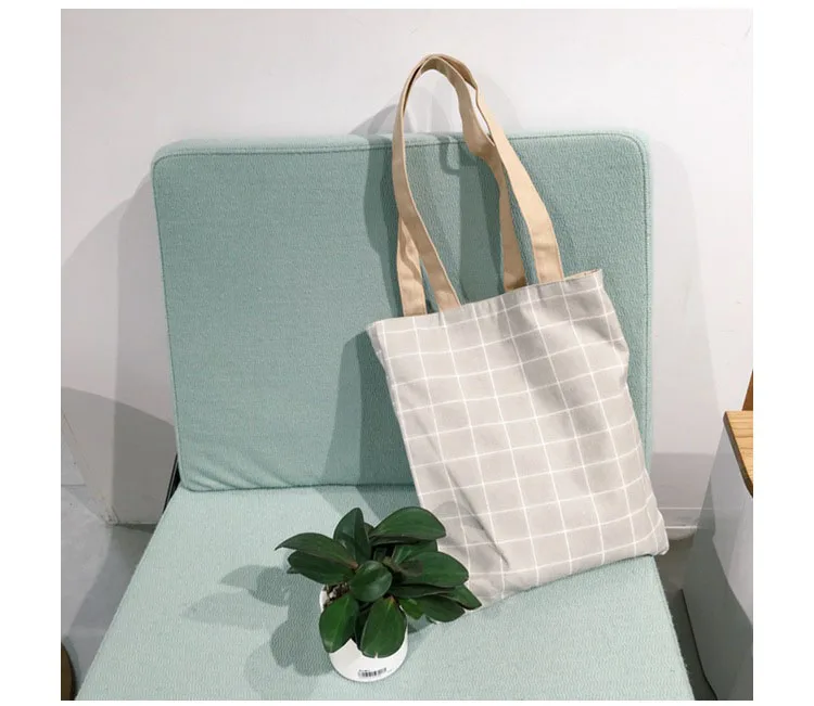 Heavy Duty Canvas Reusable Shopping Tote Bag (7)