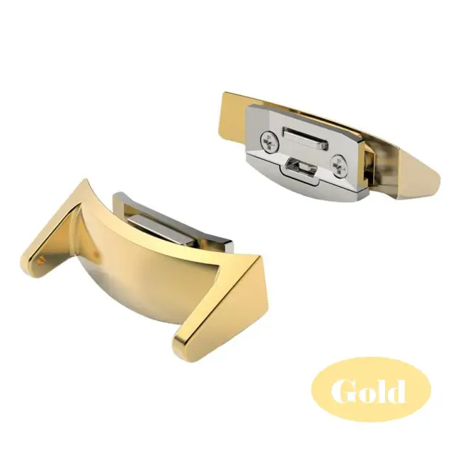 Adapter for Samsung Gear S2 RM-720 metal watchband connector Replaceable Connector Adapter Connect 20mm For Samsung Watch strap gold