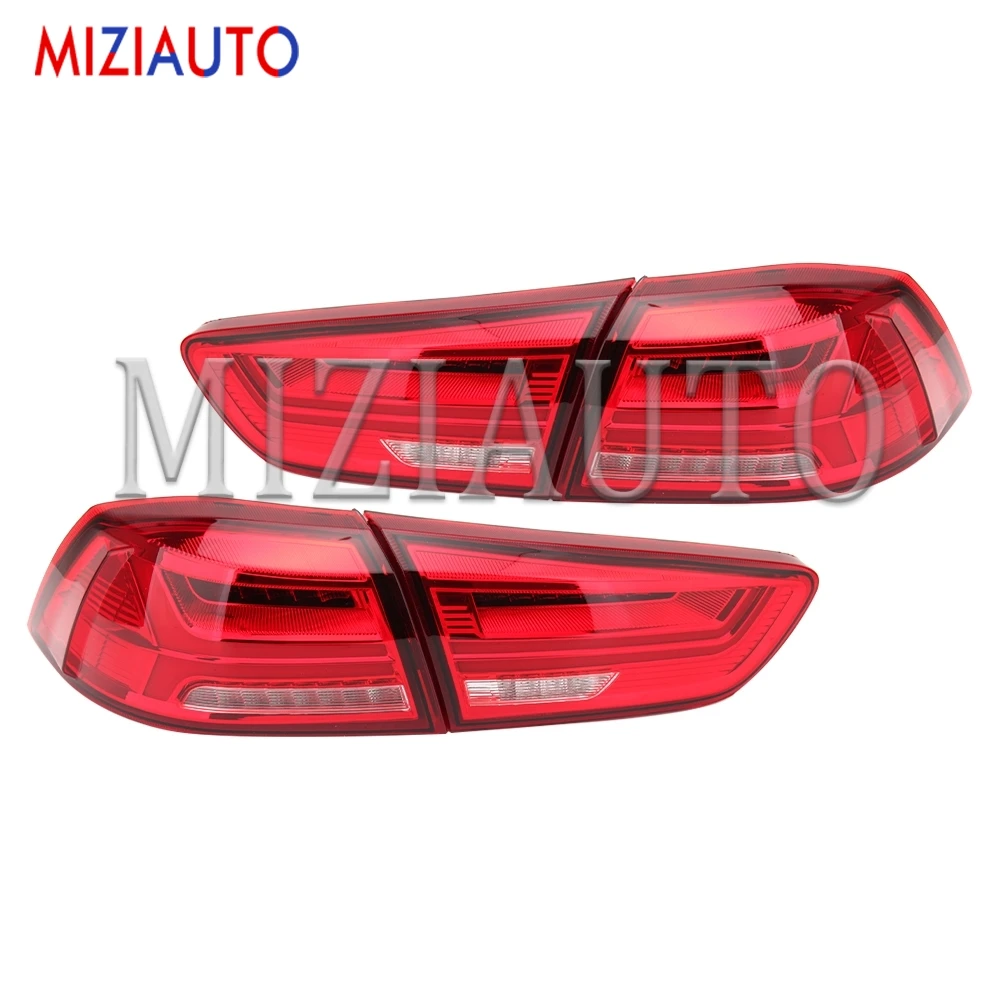 1 Set LED Rear Tail Light For Mitsubishi Lancer / EVOx 2005 -2016 2017 Stop Brake Lights Car Accessories Rear turn signal Lamp