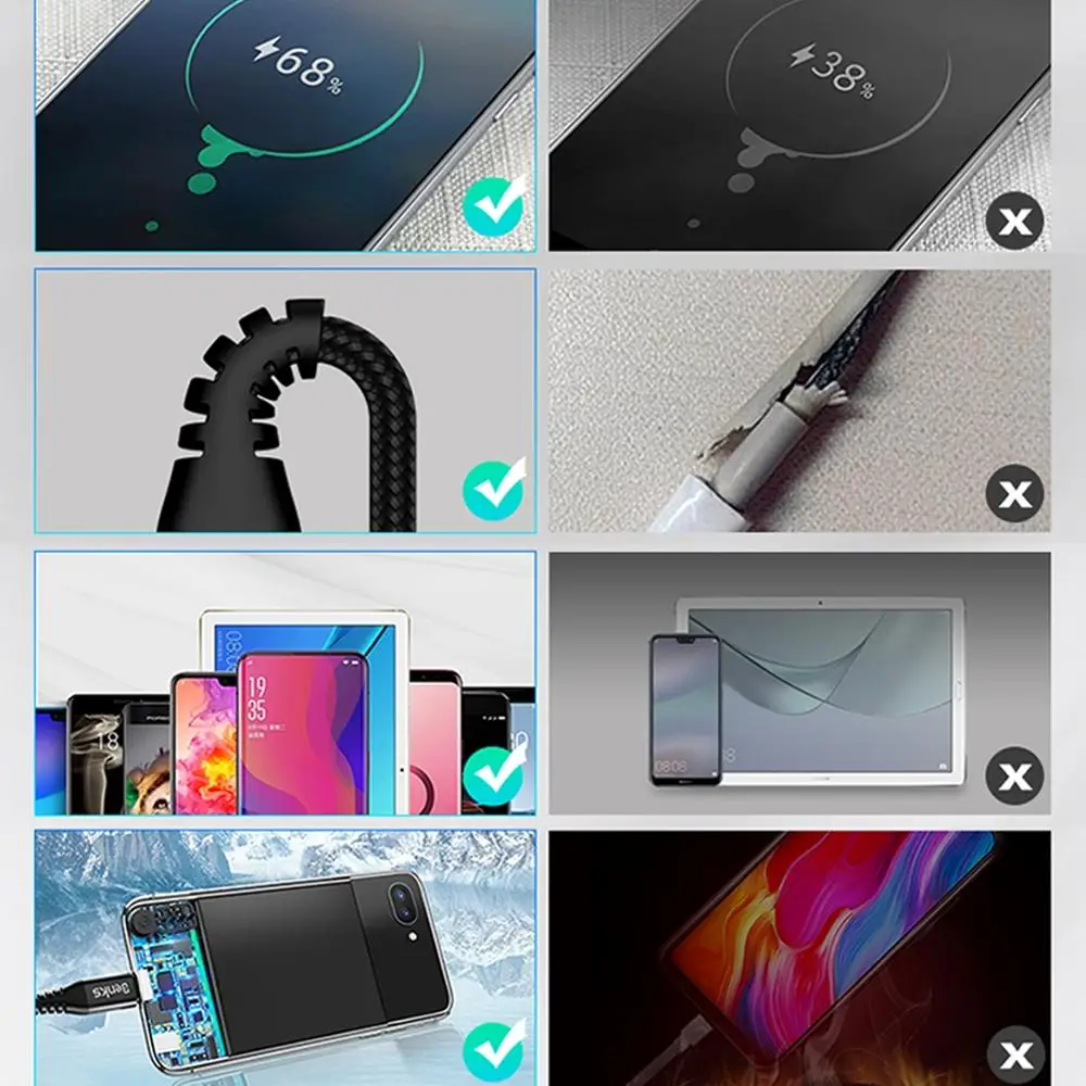 Benks 1,2 m 5V 3A USB кабель с нейлоновой оплеткой шнур USB к Тип-C Дата-кабель в нейлоновой оплетке для samsung huawei крепление для спортивной камеры Xiao Чехол для мобильного телефона
