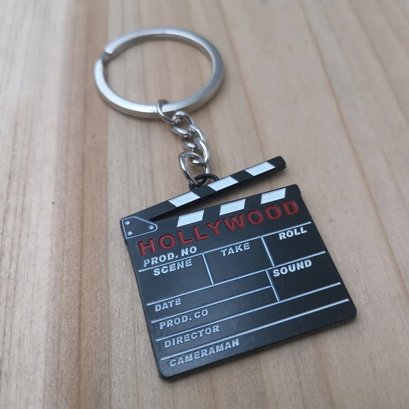 HollywoodKeychainFilmFestivalMoviesandTVSeriesClapperboardKeychainHolderHighQuality
