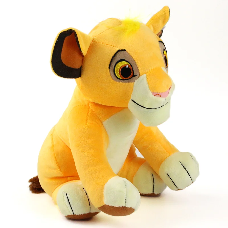 27-29 см Король Лев Плюшевые игрушки мультфильм Simba мягкая чучела кукла животного для Рождественский подарок