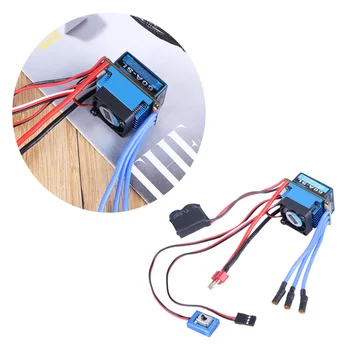 

60A ESC Brushless Electric Speed Controller for RC 1:10 Car Truck (Blue)