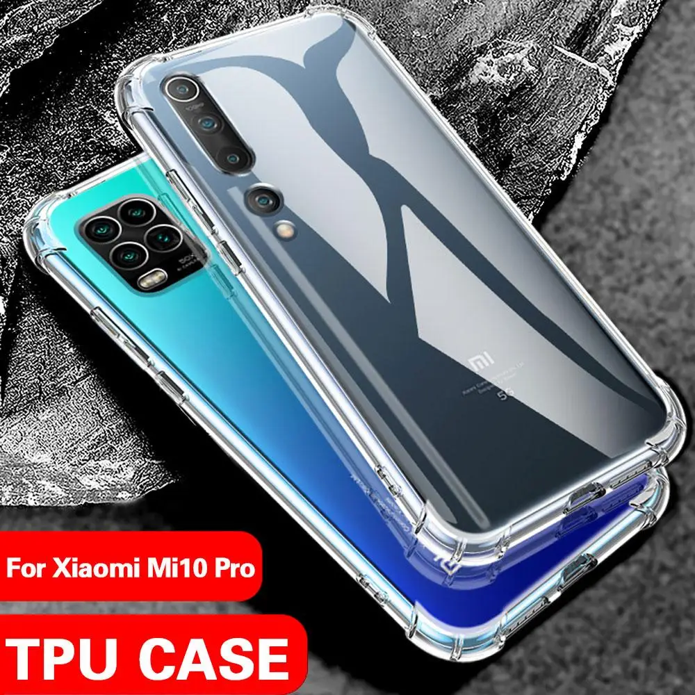 Прозрачный чехол с подушкой безопасности для Xiaomi Mi8 Lite Mi 10 Pro Mi9SE 9T противоударный