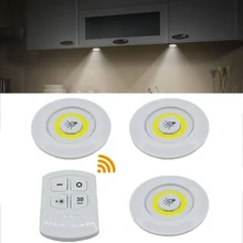 На батарейках диммируемая светодиодная подсветка под шкаф светодиодные светильники для освещения шкафа с пультом дистанционного управления для гардероба спальня светильник ing