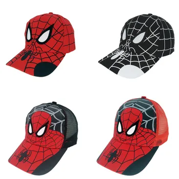 

Anime Spider Man Baby Boy Girl Hat Adjustable Hip Hop Hat Cap Hot Selling Cosplay Party Toys Props