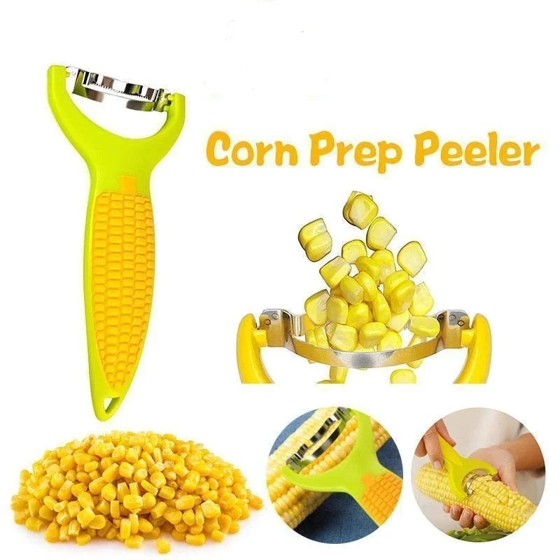Magic Corn Zipper Peeler Cob Remover Thresher Fast Corn Grinder Easy