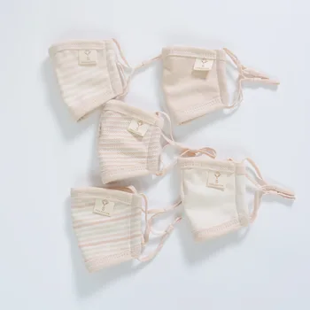 

3PCS Baby Masks Children Dustproof Warm Masks Baby Warm Cotton Masks Adjustable Color Cotton Washable Openings