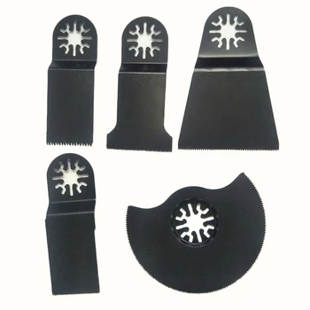 

5 Pack Oscillating Saw Blades Tool Saw Blades Set Multi Kits Parts Multi 5 In 1