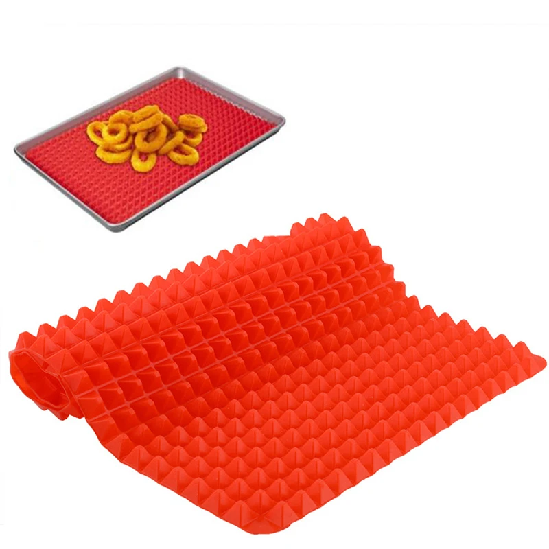 Silicone Baking Mats Pad Pyramid Shape Nonstick BBQ Pan Bakeware Moulds Microwave Oven Baking Tray Sheet Kitchen Baking Tools Silicone Baking Mats Pad Pyramid Shape Nonstick BBQ Pan Bakeware Moulds Microwave Oven Baking Tray Sheet Kitchen Baking Tools
