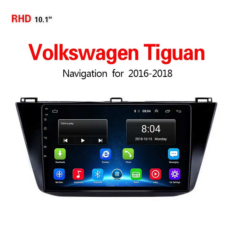 Lionet gps навигация для автомобиля Volkswagen Tiguan- 10,1 дюймов RV1017Y - Размер экрана, дюймов: 4G2G32G