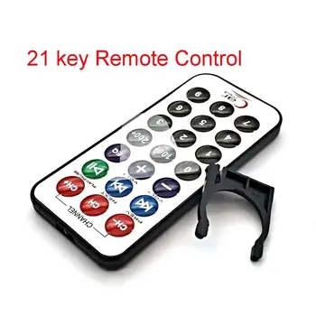

Mini 21 key infrared remote control car remote control MCU remote controller MP3/MP4 remote controller